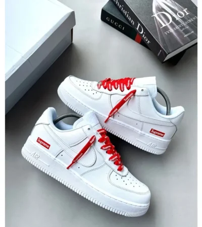 Nike Air Force 1 Low Supreme Shoes For Men (SL468) - Image 2