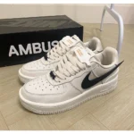 Nike Air Force 1 Low X Ambush White Shoes For Men (LAB47) - Image 3