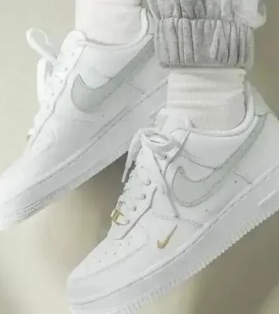 Nike Air Force 1 Mini Gold Shoes For Men (HS127) - Image 2