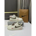 Nike Air Force 1 Mini Red Swoosh Shoes For Men (LAB1615)