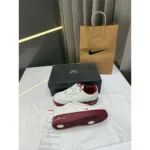 Nike Air Force 1 Sail Team Red Shoes For Men (BOT107) - Image 2