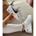 Nike Air Force 1 Utility White Low Shoes For Men (HS130) - Image 2