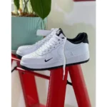 Nike Air Force 1 White Black Shoes For Men (BOT83)