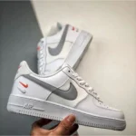 Nike Air Force 1 White Double Swoosh Shoes For Men (BSF159) - Image 2