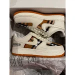 Nike Air Force 1 X Burberry London Shoes For Men (BOT75) - Image 2