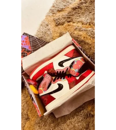 Nike Air Jordan 1 High Spiderverse Shoes For Men (HS217) - Image 2
