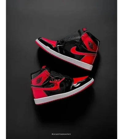 Nike Air Jordan 1 High University Red Shoes For Men (HS215) - Image 2