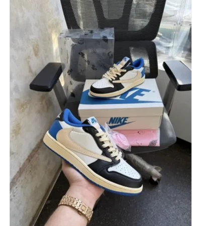 Nike Air Jordan 1 Low C Travis Scott Fragment Shoes For Men (HS208) - Image 2