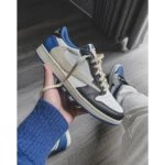 Nike Air Jordan 1 Low C Travis Scott Fragment Shoes For Men (HS208) - Image 3
