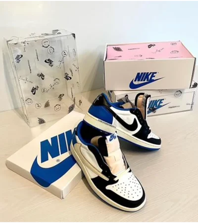 Nike Air Jordan 1 Low C Travis Scott Fragment Shoes For Men (HS208)