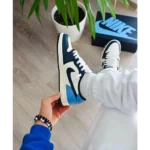 Nike Air Jordan 1 Low OG Obsidian Blue Men Shoes (FT322) - Image 2