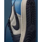 Nike Air Jordan 1 Low OG Obsidian Blue Shoes For Men (BOT51) - Image 2