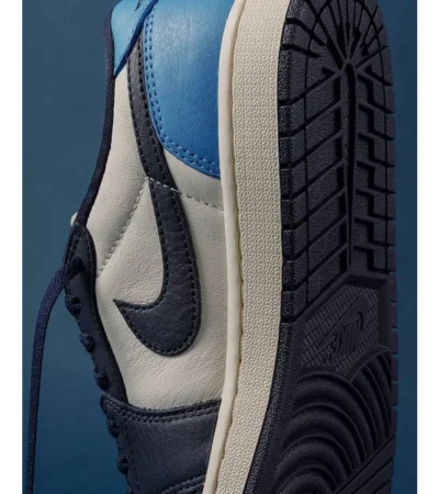 Nike Air Jordan 1 Low OG Obsidian Blue Shoes For Men (BOT51) - Image 2
