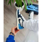 Nike Air Jordan 1 Low OG Obsidian Blue Shoes For Men (BOT51) - Image 3