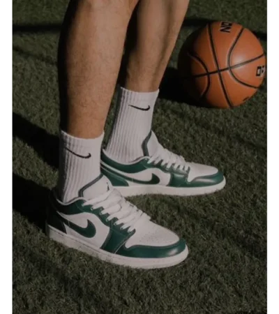 Nike Air Jordan 1 Low SE Oxidised Green Shoes For Men (HS242) - Image 2