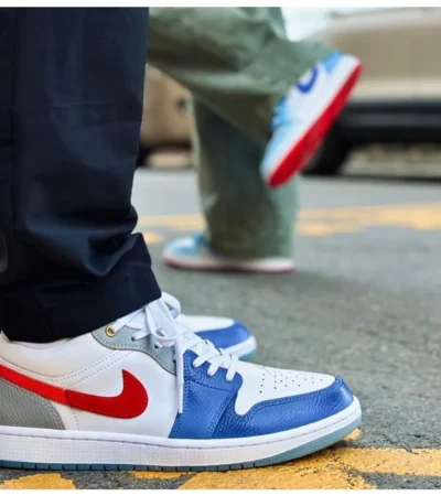 Nike Air Jordan 1 Low Shoes For Men (BOT515) - Image 2
