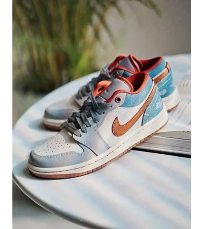 Nike Air Jordan 1 Low Shoes For Men (SZ63) - Image 2