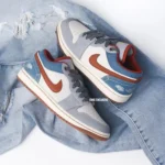 Nike Air Jordan 1 Low Shoes For Men (SZ63) - Image 3