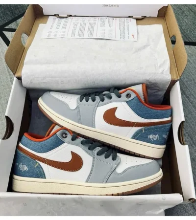 Nike Air Jordan 1 Low Shoes For Men (SZ63)