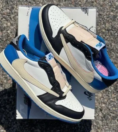 Nike Air Jordan 1 Low Travis Scott Shoes For Men (BOT67) - Image 2