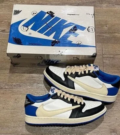 Nike Air Jordan 1 Low Travis Scott Shoes For Men (BOT67)