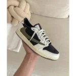 Nike Air Jordan 1 Low X Travis Scott Olive Green Shoes For Men (HS210)