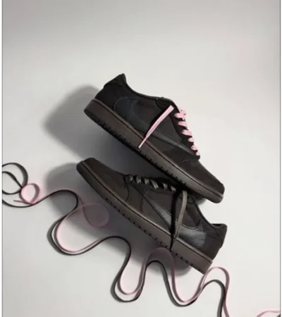 Nike Air Jordan 1 Low X Travis Scott Velvet Brown Shoes For Men (HS249)