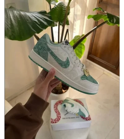 Nike Air Jordan 1 Low Year Of The Snake 2025 Men Shoes (FT485) - Image 2