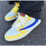 Nike Air Jordan 1 Retro Low X Travis Scott Shoes For Men (BOT93) - Image 4