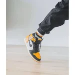 Nike Air Jordan 1 Taxi Shoes For Men (SZ30) - Image 4