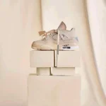 Nike Air Jordan 4 Off White Sail Shoes For Men (LAB445) - Image 3