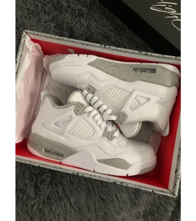 Nike Air Jordan 4 Oreo Shoes For Men (BOT53) - Image 2