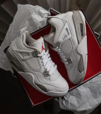 Nike Air Jordan 4 Oreo Shoes For Men (BOT53)