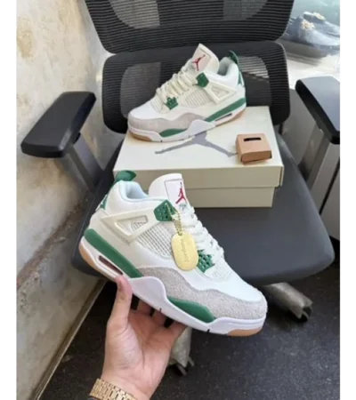 Nike Air Jordan 4 Sb Pine Green Shoes For Men (HS219) - Image 2