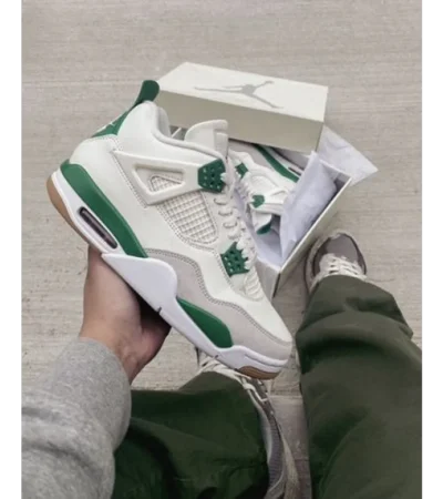 Nike Air Jordan 4 Sb Pine Green Shoes For Men (HS219)