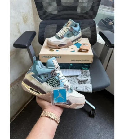 Nike Air Jordan 4 Snorlax Shoes For Men (LAB337)