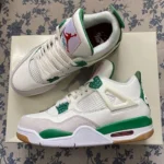 Nike Air Jordan 4 X Sb Pine Shoes For Men (SZ17) - Image 3