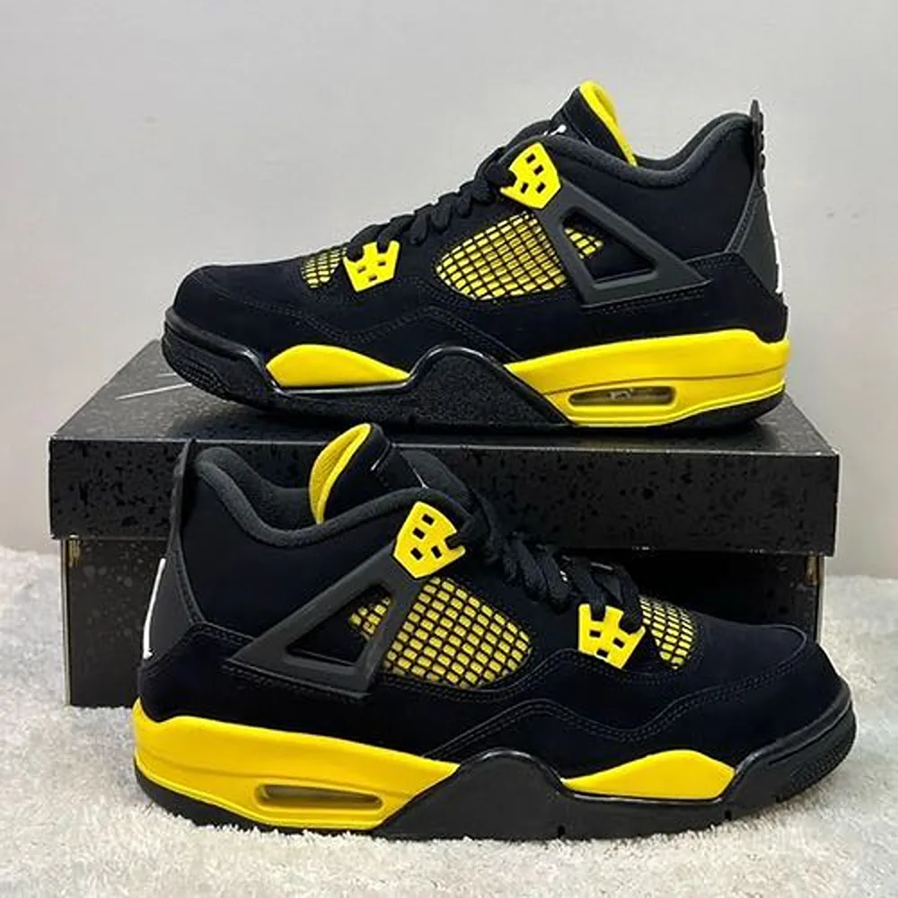 Nike-Air-Jordan-4-Yellow-Thunder-Shoes-For-Men-Hs218.Webp Nike Air Jordan 4 Yellow Thunder Shoes For Men (Hs218)