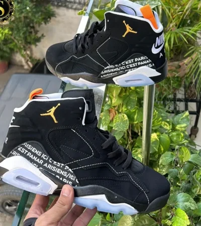 Nike Air Jordan Mvp Black Shoes For Men (SW1084)