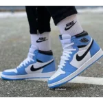 Nike Air Jordan Retro 1 High University Blue Shoes For Men (SF56) - Image 2