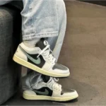 Nike Air Jordan Retro 1 Jade Smoke Shoes For Men (BOT1866) - Image 3