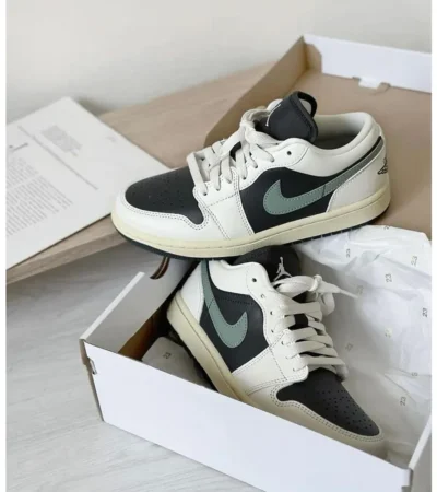 Nike Air Jordan Retro 1 Jade Smoke Shoes For Men (BOT1866)