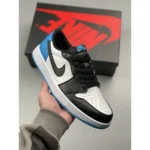 Nike Air Jordan Retro 1 Low Black Shoes For Men (SW1209) - Image 3