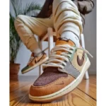 Nike Air Jordan Retro 1 Low X Zion Williamson Shoes For Men (SZ62) - Image 2
