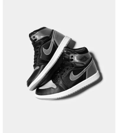 Nike Air Jordan Retro 1 Satin Shadow Shoes For Men (BOT132) - Image 2