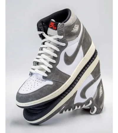 Nike Air Jordan Retro 1 Washed Black Shoes For Men (BOT519)