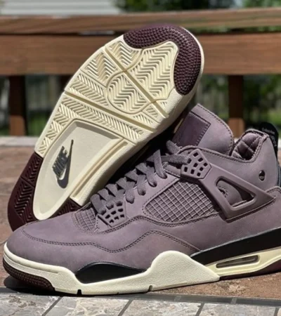 Nike Air Jordan Retro 4 A Ma Maniere Violet Semi UA Shoes For Men (HS41) - Image 2