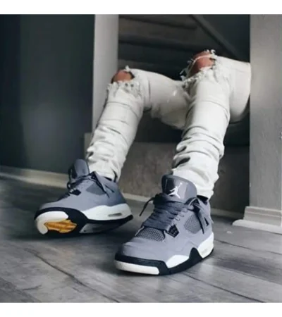 Nike Air Jordan Retro 4 Cool Shoes For Men (BOT150)