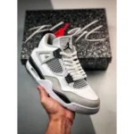 Nike Air Jordan Retro 4 Military Shoes For Men (SL79) - Image 2