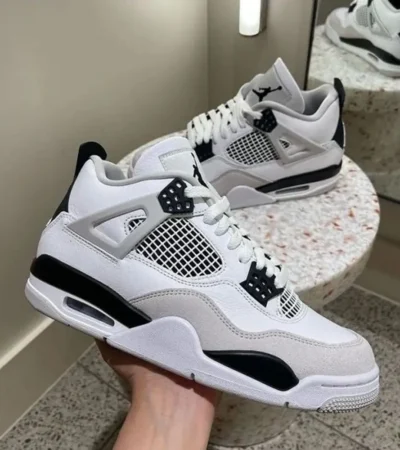 Nike Air Jordan Retro 4 Military Shoes For Men (SL79)
